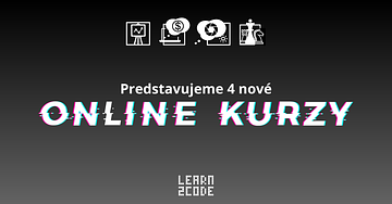 4 nové online kurzy 