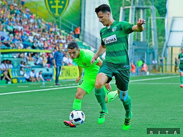 Futbalista Martin Luberda (vpravo) 📷: Sita